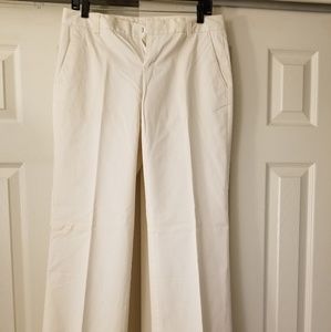 Banana Republic cream dress pants